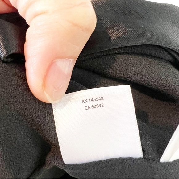 RACHEL ROY BLACK SEXY SLEEVELESS TANK WITH STARS PATTERN WOMENS SZ LARGE - Picture 6 of 7